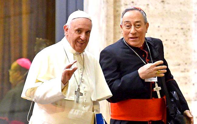 Papa Francisco  confirma como coordinador del Consejo de Cardenales al hondureño Óscar Rodríguez
