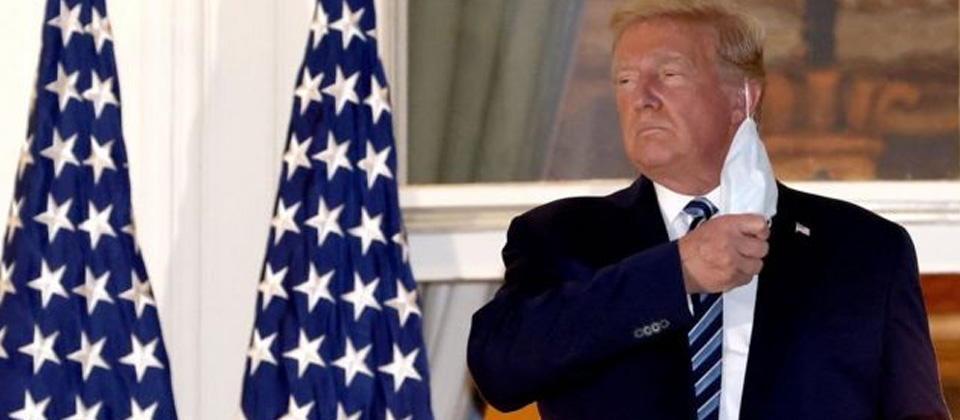 Médico de Trump asevera que el presidente de EEUU ha dado negativo en las pruebas de Covid-19