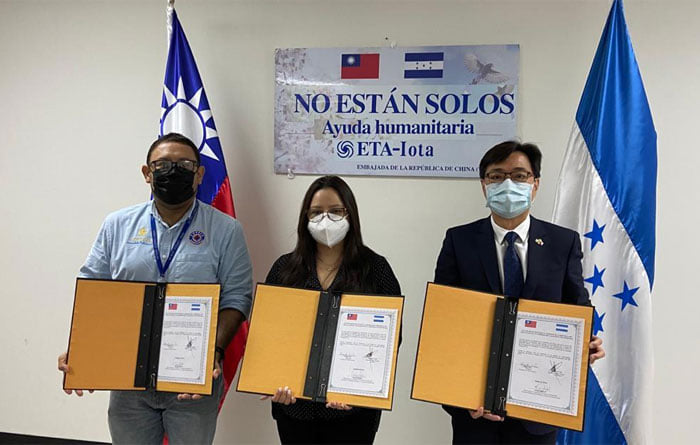 Taiwán entrega a Copeco 200 mil dólares en apoyo a damnificados del país Taiwán entrega a Copeco 200 mil dólares en apoyo a damnificados del país