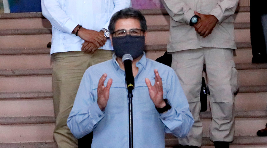 Presidente Hernández agradece apoyo de la comunidad internacional ante devastación de Eta en el país