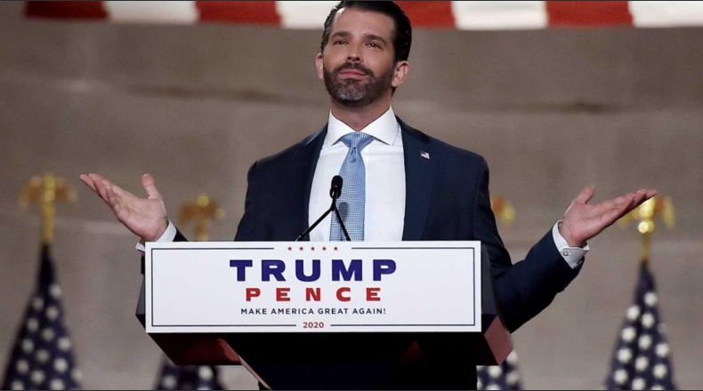 Donald Trump Jr, hijo del presidente de EE.UU da positivo por coronavirus Donald Trump Jr, hijo del presidente de EE.UU da positivo por coronavirus
