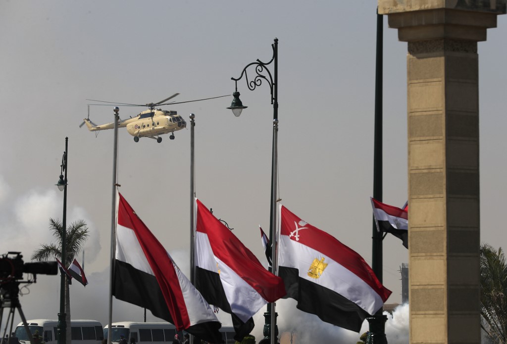 Siete muertos al estrellarse un helicóptero en el Sinaí egipcio según fuentes israelíes