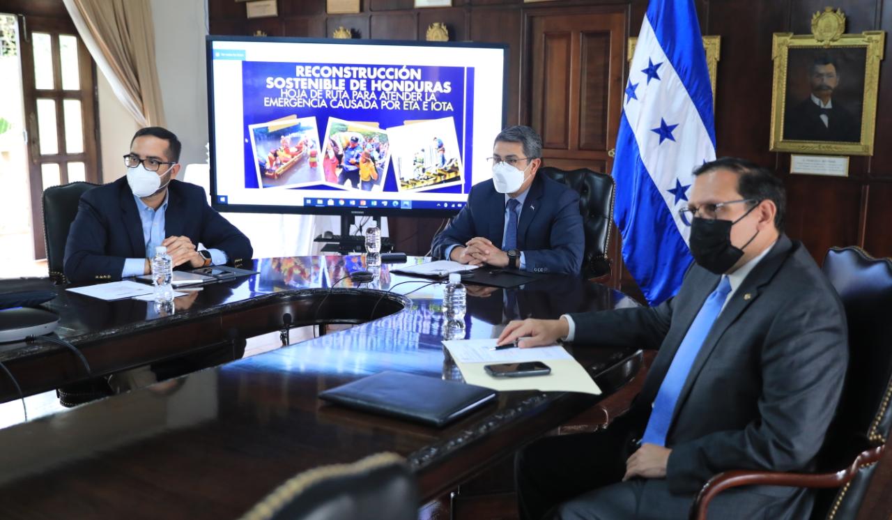 Banco Europeo está dispuesto a financiar proyectos de reconstrucción en Honduras