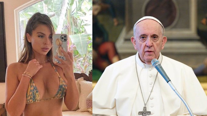 Polémico «me gusta» del papa a modelo brasileña detona investigación del Vaticano Polémico «me gusta» del papa a modelo brasileña detona investigación del Vaticano