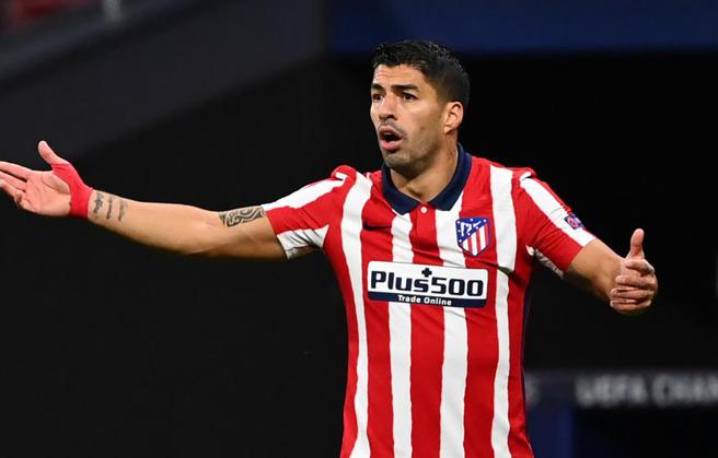 El delantero del Atlético de Madrid Luis Suárez da positivo por Covid-19