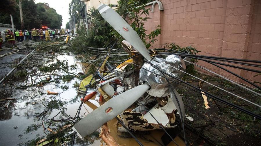 Se estrella avioneta con alimentos para afectados por Eta en Guatemala Se estrella avioneta con alimentos para afectados por Eta en Guatemala