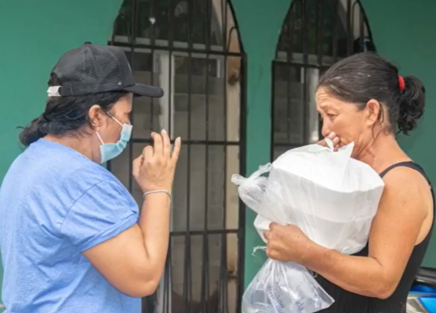 Operación Frijol realiza ardua labor para beneficiar a los afectados por ETA