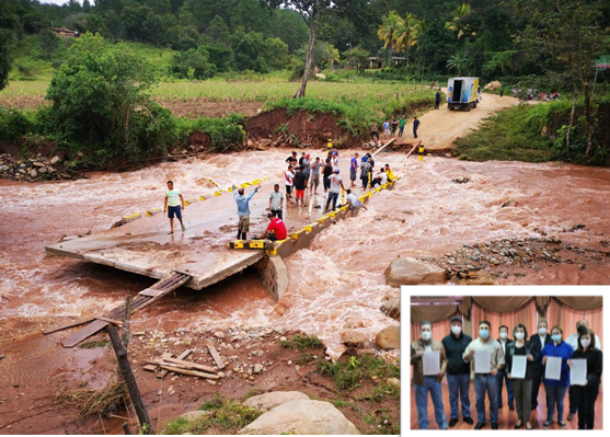 Gobierno firma convenio para reconstrucción de carreteras tras el paso de Eta e Iota por el país Gobierno firma convenio para reconstrucción de carreteras tras el paso de Eta e Iota por el país