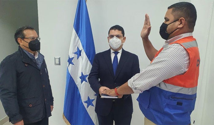Juramentan a nuevo subcomisionado de Preparación y Respuesta de Copeco