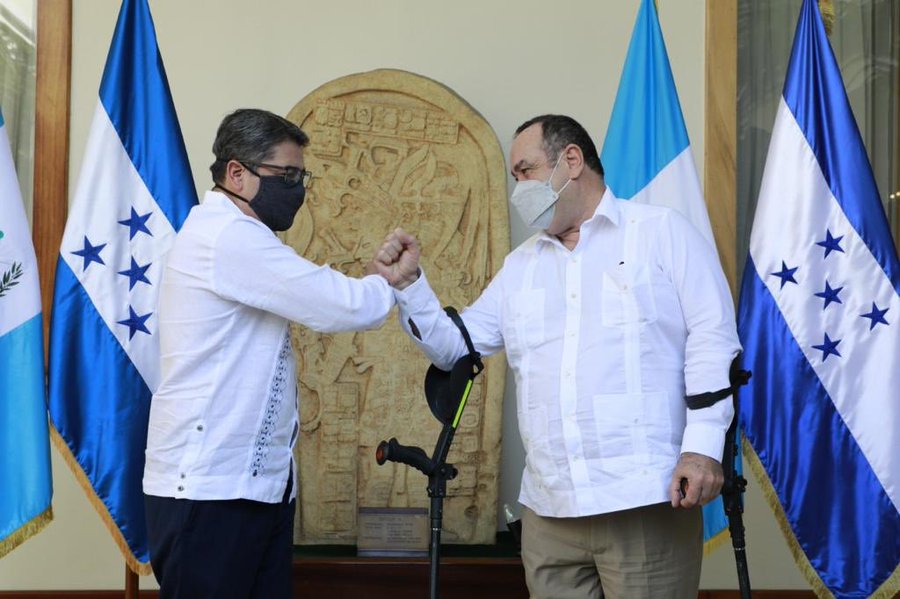 Guatemala apoya iniciativa de Honduras de buscar juntos los Fondos Verdes para erradicación de problemas por el cambio climático