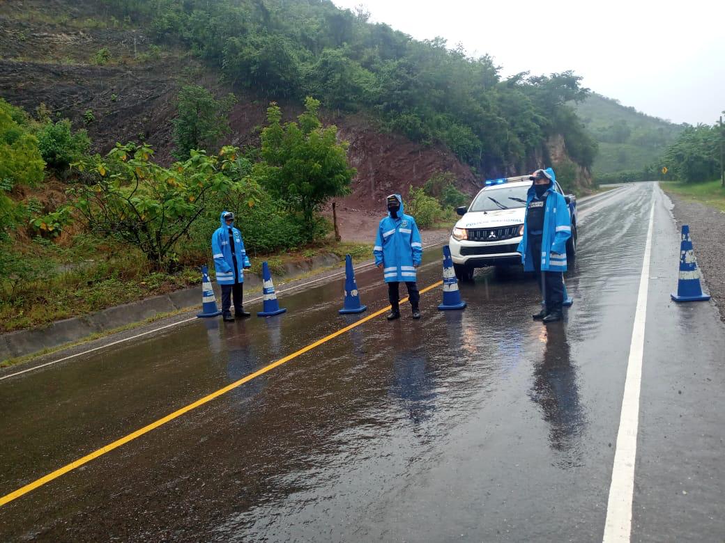 DNVT habilita puntos carreteros  bloqueados por prevención tras paso de Iota