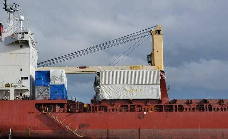 Llegan a Honduras los Hospitales Móviles de Juticalpa, La Ceiba y Danlí procedentes de Turquía