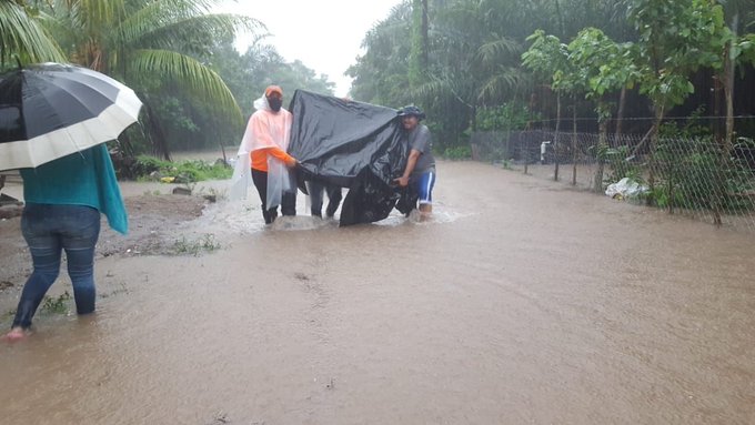 Lluvias por tormenta tropical Eta continuarán este día en todo el país Lluvias por tormenta tropical Eta continuarán este día en todo el país