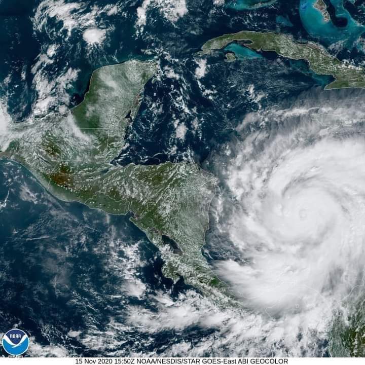 Juan José Reyes: Iota impactará muy fuerte en el país aunque ya se haya degradado Juan José Reyes: Iota impactará muy fuerte en el país aunque ya se haya degradado