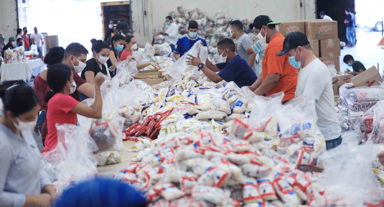 Gobierno distribuirá 30.000 bolsas de alimentos a nivel nacional a afectados por lluvias Gobierno distribuirá 30.000 bolsas de alimentos a nivel nacional a afectados por lluvias