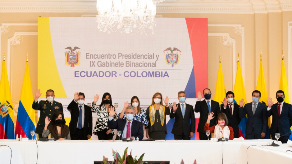 Colombia y Ecuador anuncian acuerdo binacional para el fortalecimiento económico Colombia y Ecuador anuncian acuerdo binacional para el fortalecimiento económico