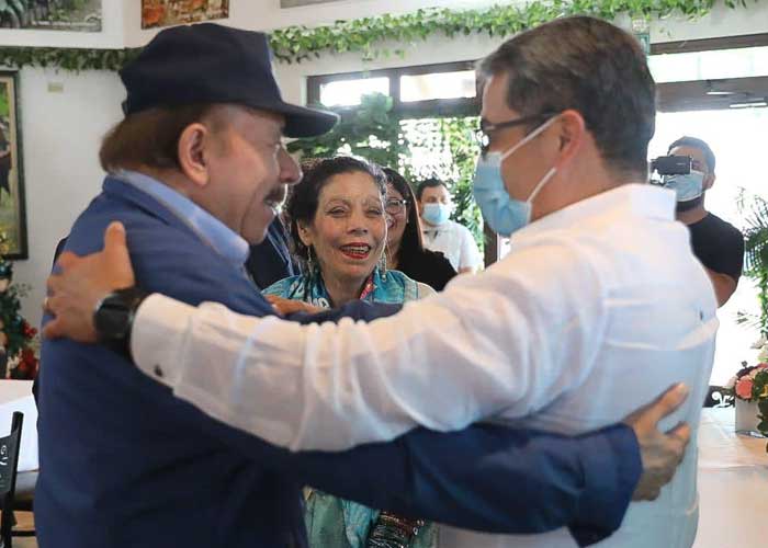 Presidente Hernández visita Nicaragua para consensuar agenda común ante afectaciones por fenómenos meteorológicos
