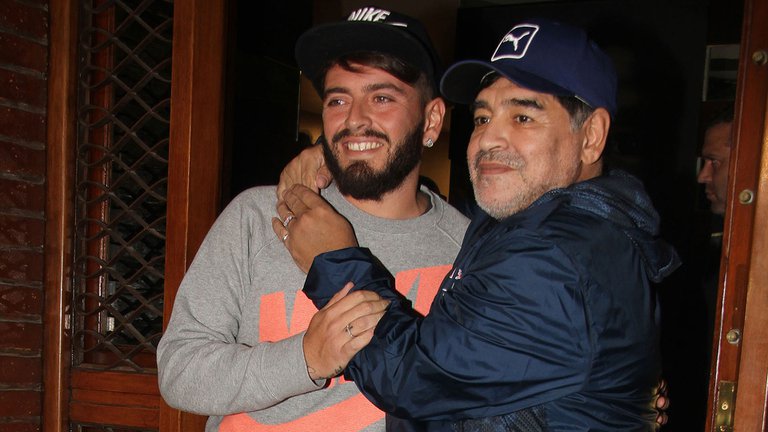 Diego Maradona Junior es internado en Nápoles por complicaciones con el Coronavirus Diego Maradona Junior es internado en Nápoles por complicaciones con el Coronavirus
