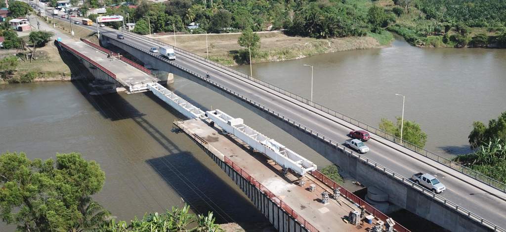 Inhabilitado tramo que conduce de SPS hacia El Progreso por fuertes crecientes