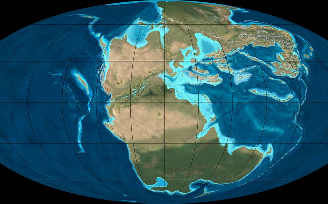 ¿Sabía de la existencia del supercontinente Pangea?