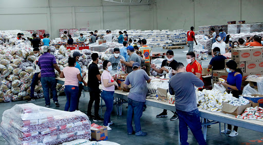 Más de 43.000 raciones de comida a personas afectadas por tormentas han sido entregadas Más de 43.000 raciones de comida a personas afectadas por tormentas han sido entregadas