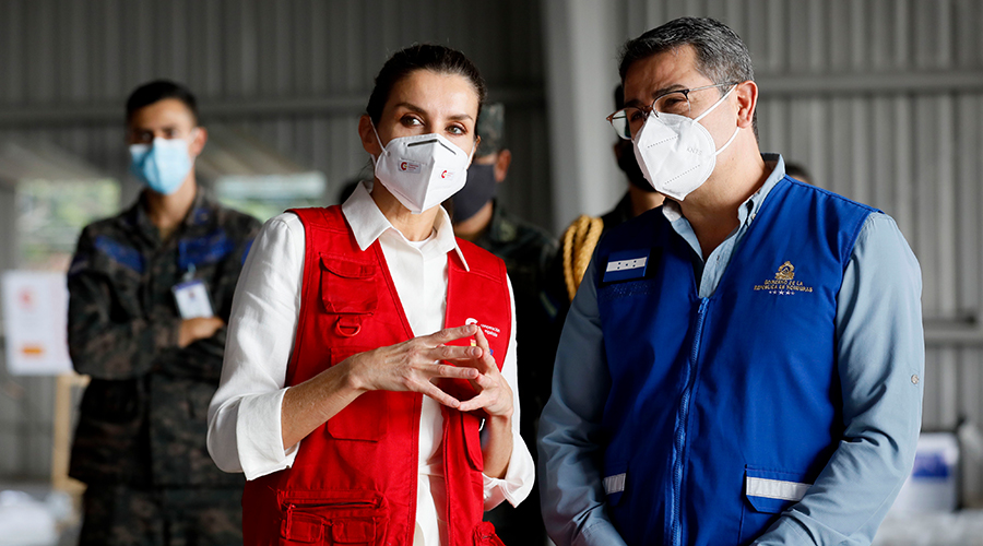 Fortalecimiento de la cooperación bilateral centrará conversaciones entre el presidente Hernández y la Reina Letizia