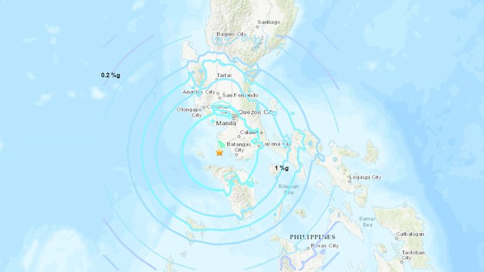 Se registra un sismo de magnitud 6,3 en Filipinas Se registra un sismo de magnitud 6,3 en Filipinas