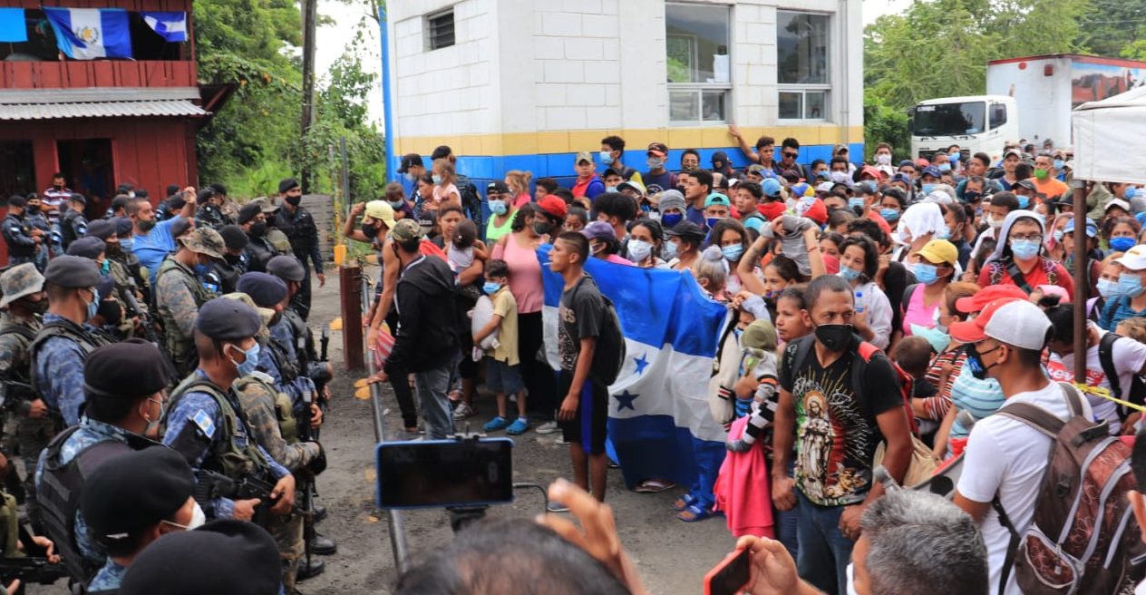 Embajador   de Honduras en Guatemala : » Segunda caravana fue disuelta completamente»