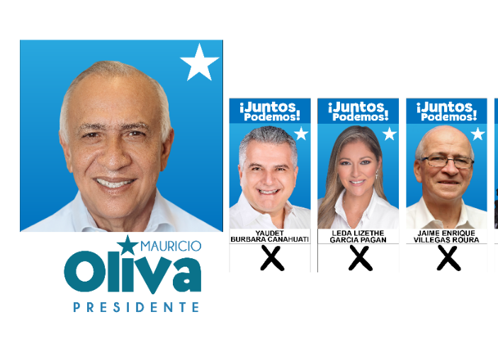 Movimiento Juntos Podemos presenta oficialmente la planilla de diputados por Cortes Movimiento Juntos Podemos presenta oficialmente la planilla de diputados por Cortes