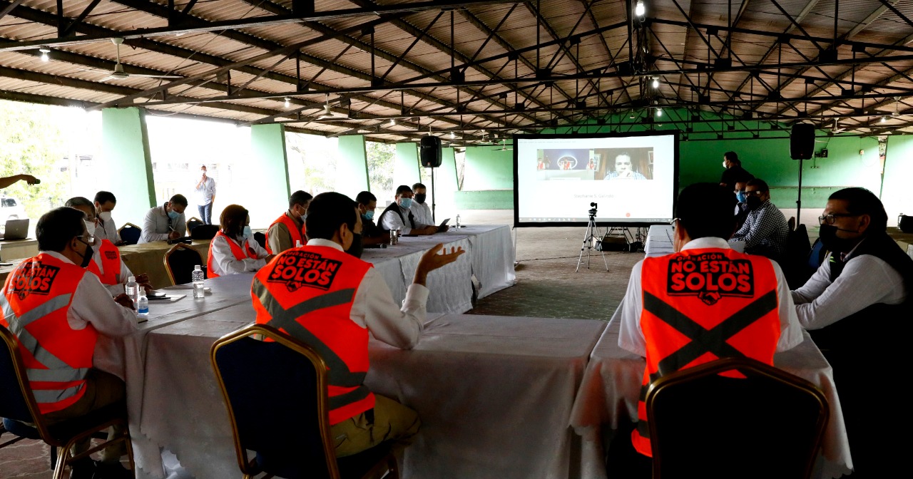 Presidente Hernández impulsa sistema transparente y justo en manejo de recursos para afrontar crisis por tormentas