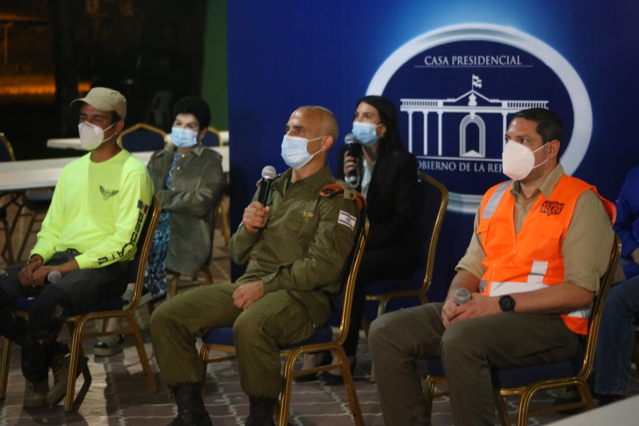 Presidente Hernández agradece a misión israelí y organización mexicana por labor realizada en La Lima Presidente Hernández agradece a misión israelí y organización mexicana por labor realizada en La Lima