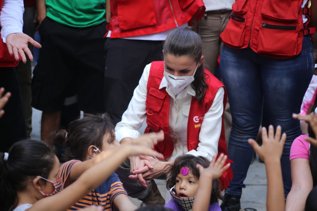 Pobladores de La Lima agradecen la visita de la Reina de España
