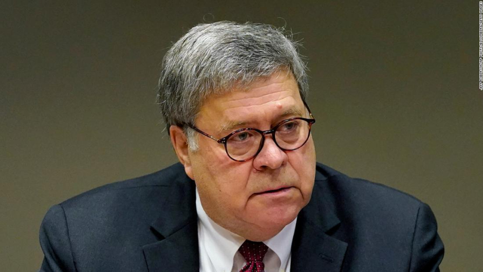 EL secretario de Justicia de Trump, William Barr, renuncia al cargo EL secretario de Justicia de Trump, William Barr, renuncia al cargo