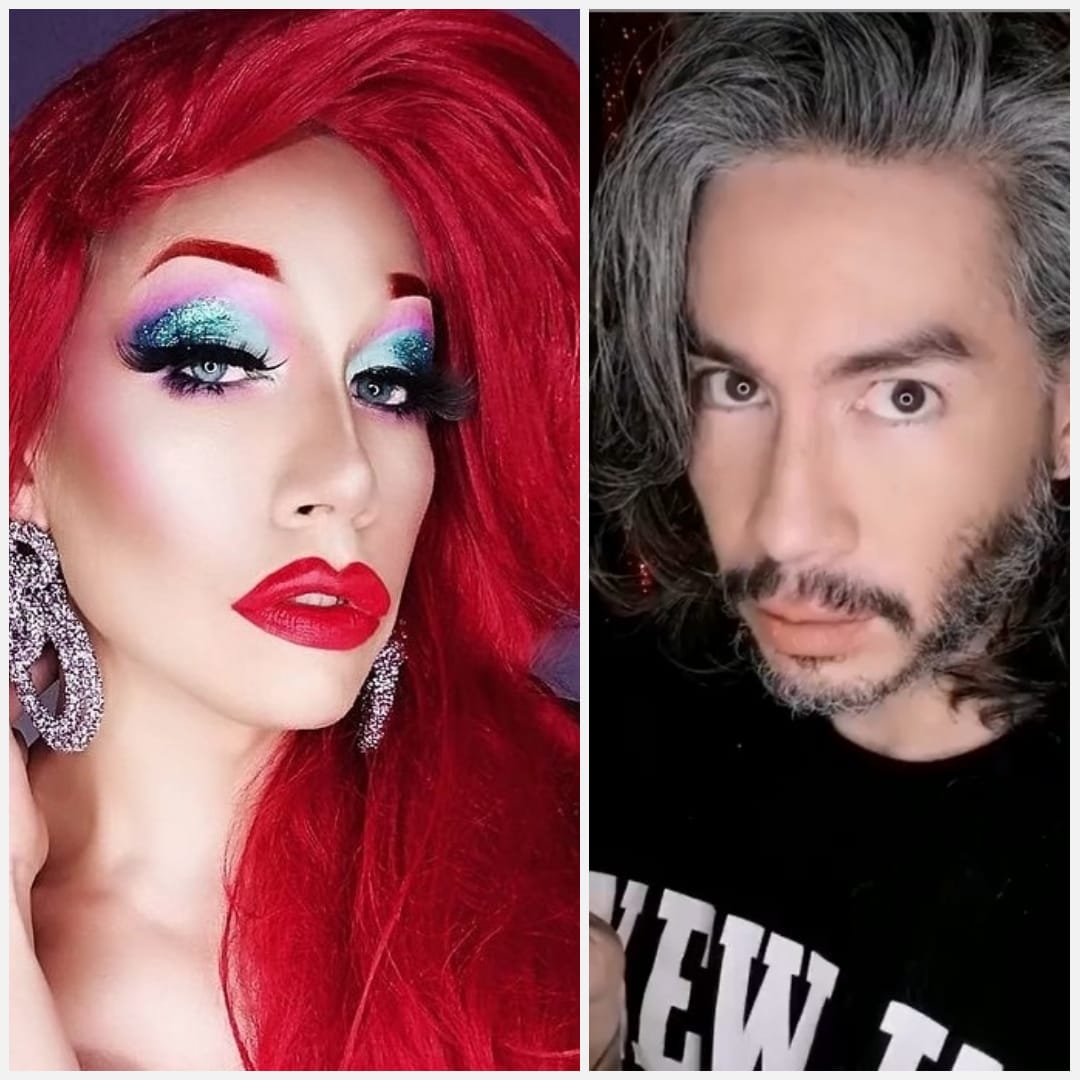 Saul Larios de fotógrafo a Drag Queen «Lady Maxim»