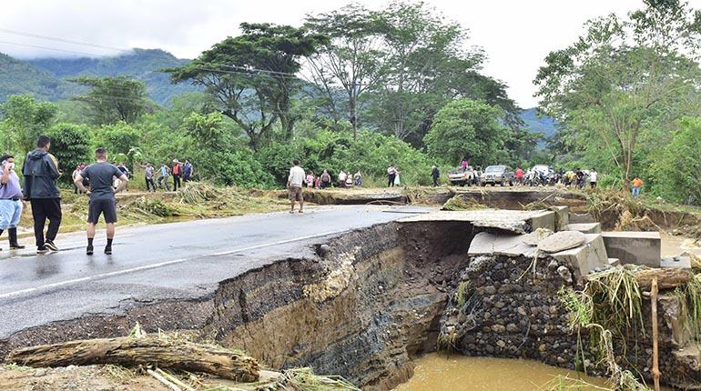 Ministro INSEP: «La red vial del país en el sector productivo ha sido afectada en un 90% tras Iota y Eta» Ministro INSEP: «La red vial del país en el sector productivo ha sido afectada en un 90% tras Iota y Eta»