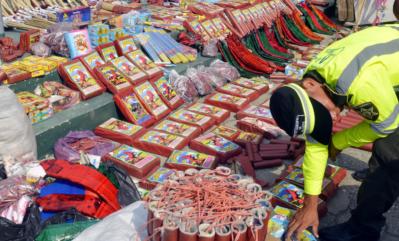 Se inician operativos para evitar ingreso de pólvora a la capital Se inician operativos para evitar ingreso de pólvora a la capital