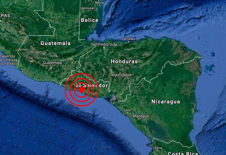 Sismo de 4.5 se sintió la mañana de este sábado en El Salvador Sismo de 4.5 se sintió la mañana de este sábado en El Salvador