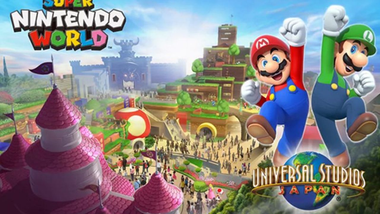 El parque temático Super Nintendo World en Japón