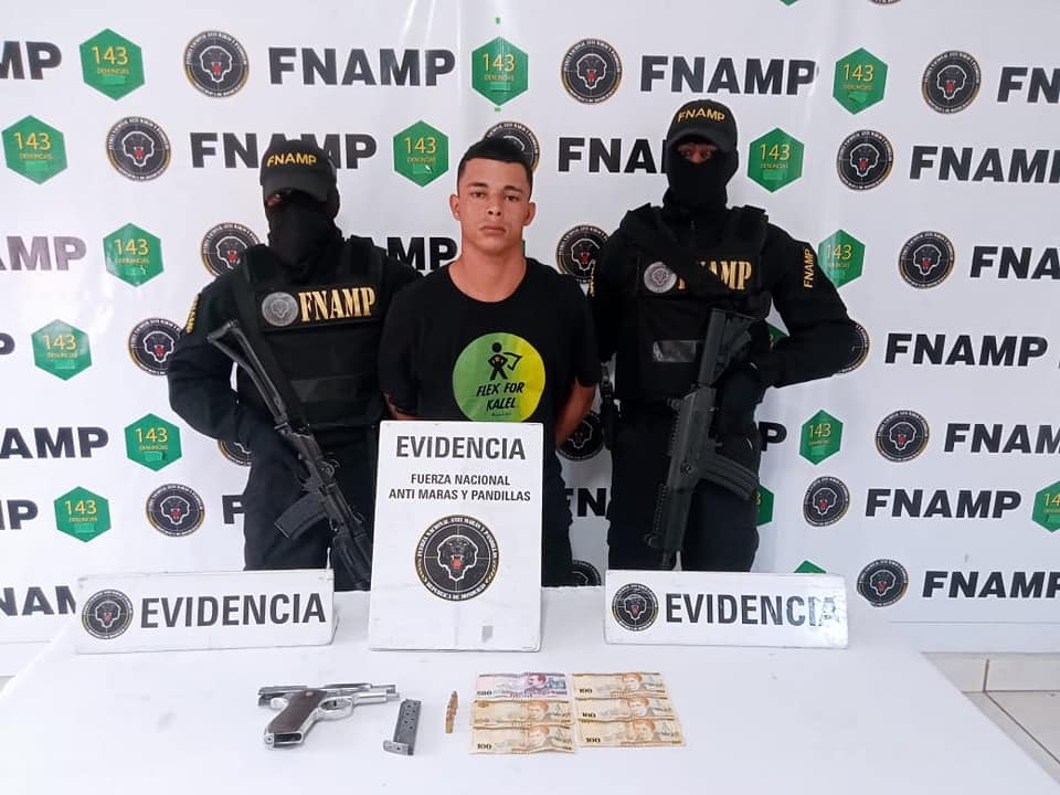 Captura a «El Asesino» de la Pandilla 18 en la capital