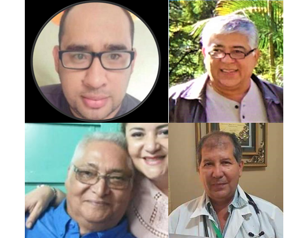 Mueren tres médicos y el padre de otra galena por Covid-19 Mueren tres médicos y el padre de otra galena por Covid-19
