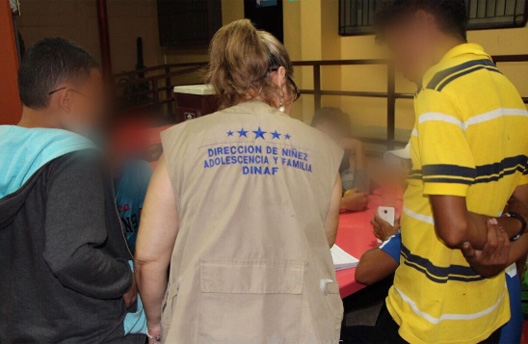 45 menores han sido asistidos por la DINAF producto de la actual movilización irregular 45 menores han sido asistidos por la DINAF producto de la actual movilización irregular