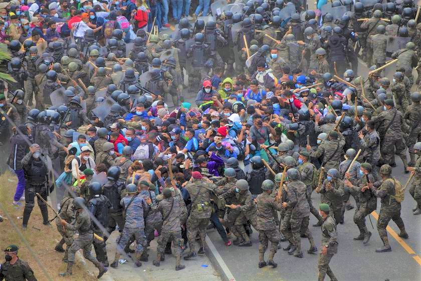 Nelly Jerez: Nulas son las posibilidades que la caravana migrante pase de Guatemala Nelly Jerez: Nulas son las posibilidades que la caravana migrante pase de Guatemala