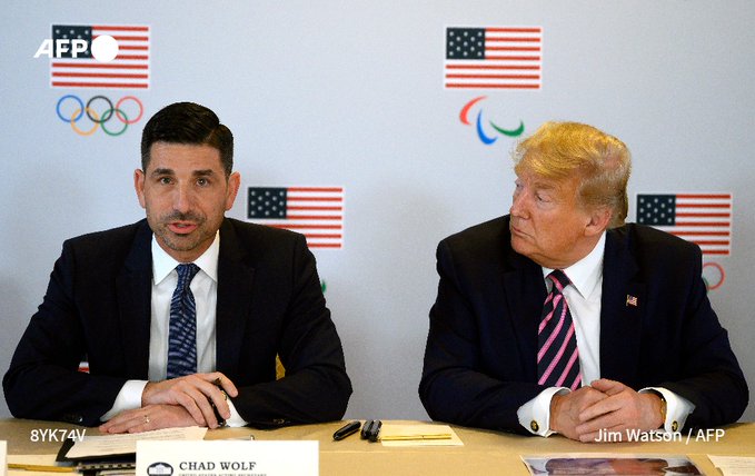 Renuncia Chad Wolf, secretario de Seguridad Interior de EEUU Renuncia Chad Wolf, secretario de Seguridad Interior de EEUU