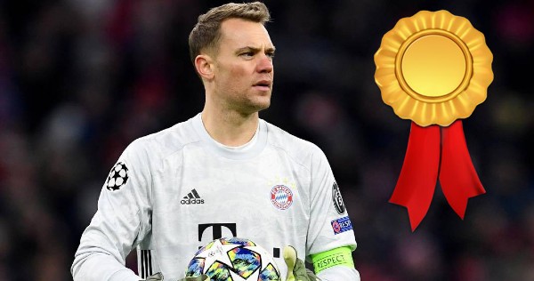 Manuel Neuer es elegido como el mejor portero de la década Manuel Neuer es elegido como el mejor portero de la década