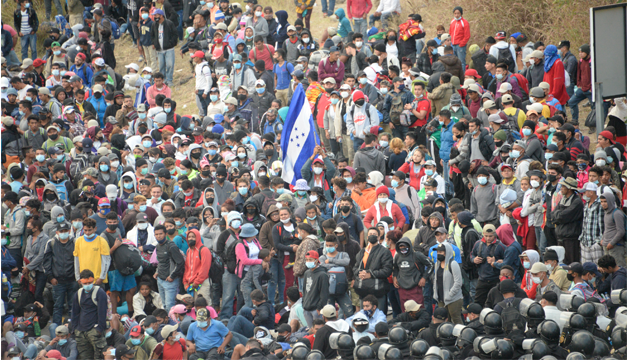 Más de 3,500 compatriotas de la Caravana migrante han retornado a Honduras tras brutal represión en Guatemala Más de 3,500 compatriotas de la Caravana migrante han retornado a Honduras tras brutal represión en Guatemala