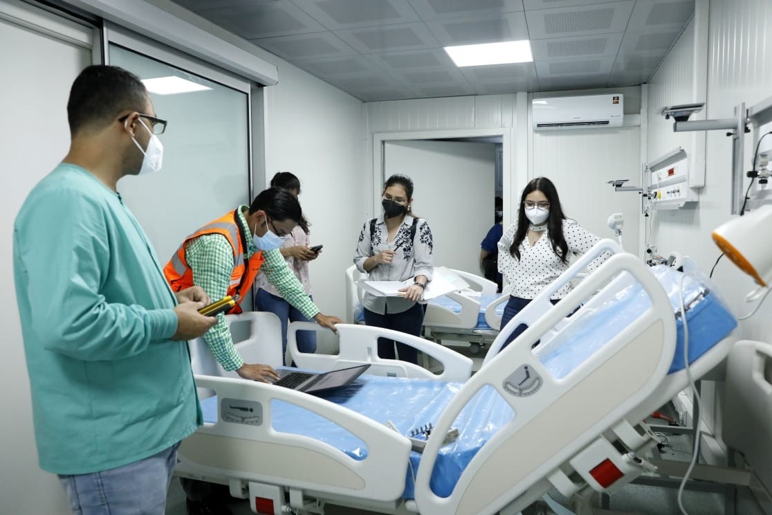 Habilitan UCI para la atención de pacientes Covid-19 en el Hospital San Felipe