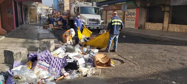 Alcaldía del DC: 220 toneladas de basura remueven en la capital Alcaldía del DC: 220 toneladas de basura remueven en la capital