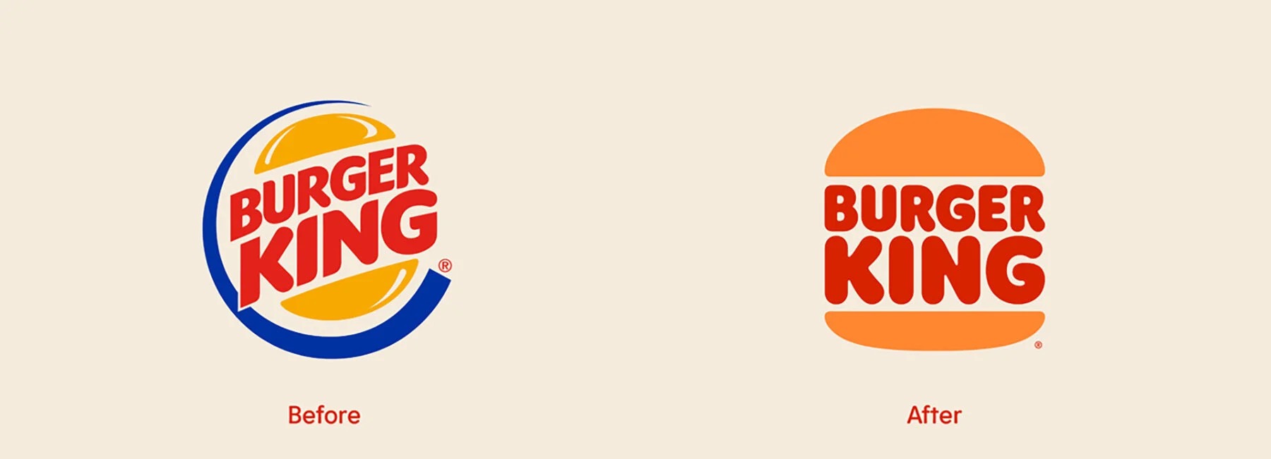 El nuevo logo de Burger King, ¿te gusta?