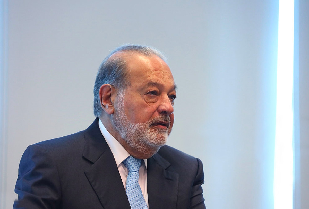 El magnate mexicano Carlos Slim, dio positivo al Covid-19 a sus 80 años de edad