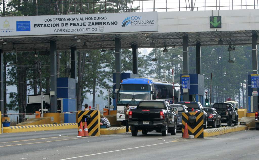 ¡TRANCAZO! Anuncian incremento de 1 a 2 Lempiras en las tarifas del peaje ¡TRANCAZO! Anuncian incremento de 1 a 2 Lempiras en las tarifas del peaje